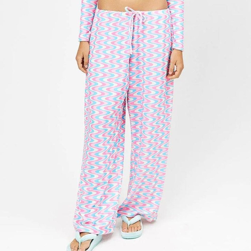 Wildflower X Frankie's Bikinis flared beach pants